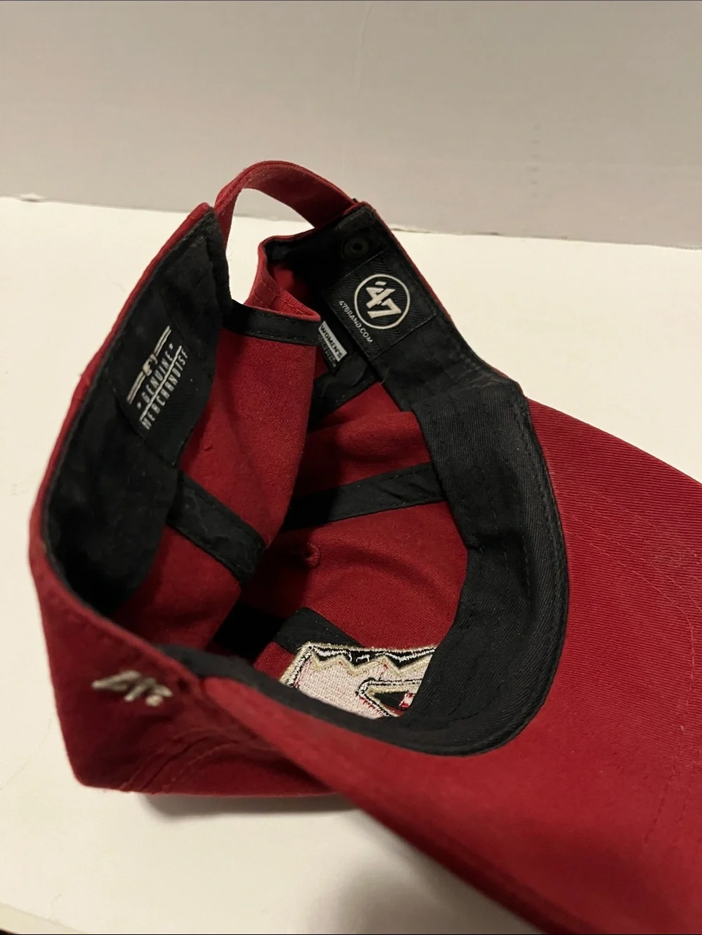 ‘47 brand Women’s Arizona Diamondbacks Red adjustable hat